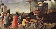Perugia Triptych-Nicholas Saving a Ship at Sea
